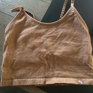 JoyLab Textured Brown Bandeau